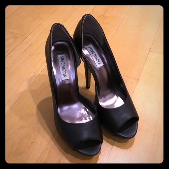 Steve Madden Open Toe Heels - Picture 1 of 4